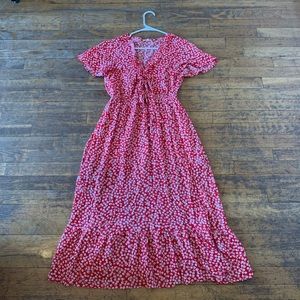 Pretty red summer dress!